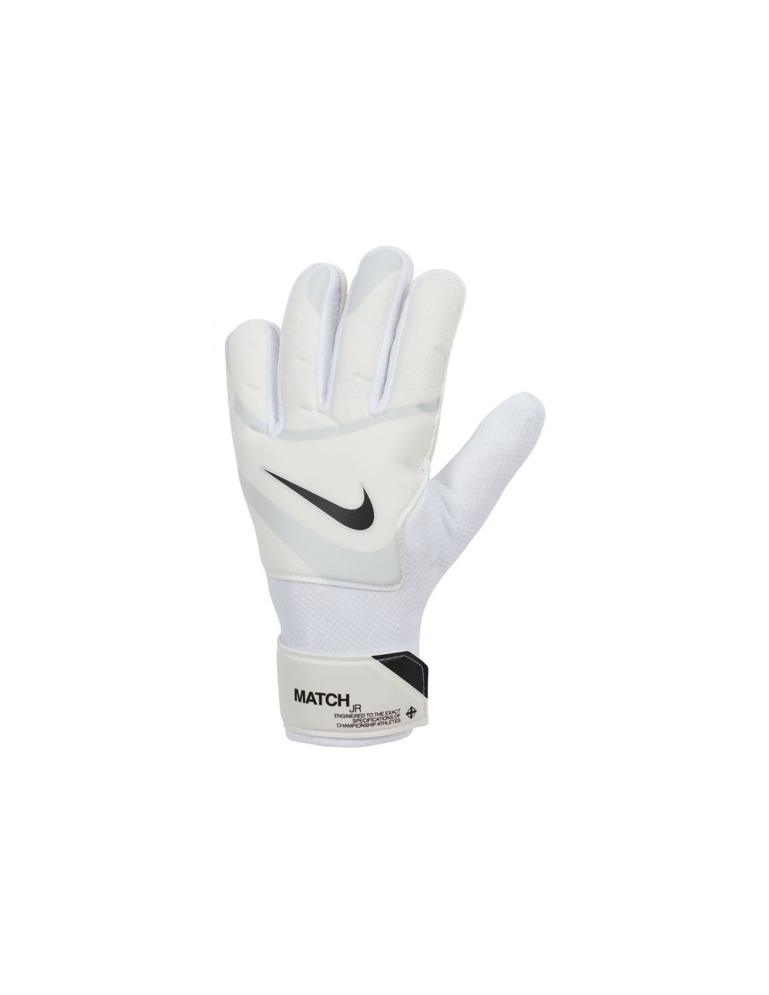 Nike Match FJ4864-100 Γάντια Τερματοφύλακα Παιδικά Λευκά