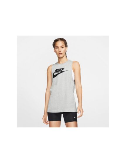 Nike Γυναικεία Μπλούζα Μακρυμάνικη Γκρι CW2206-063