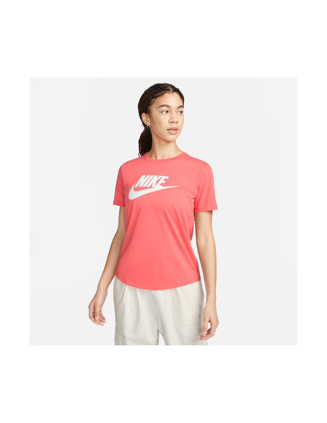 Nike Γυναικείο Αθλητικό T-shirt Πορτοκαλί DX7906-894