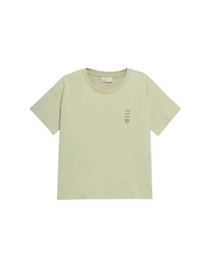 Outhorn Γυναικείο Αθλητικό T-shirt Πράσινο HOL22-TSD606-42S
