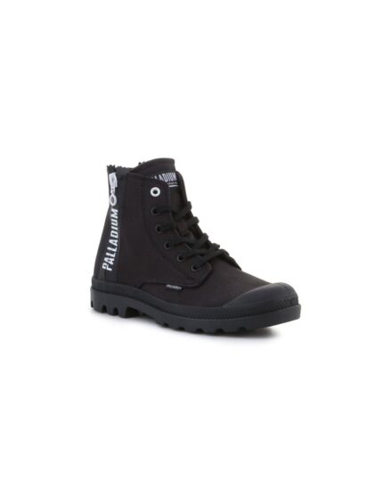 Palladium Pampa 2 Back Zip 97084-008-M Black