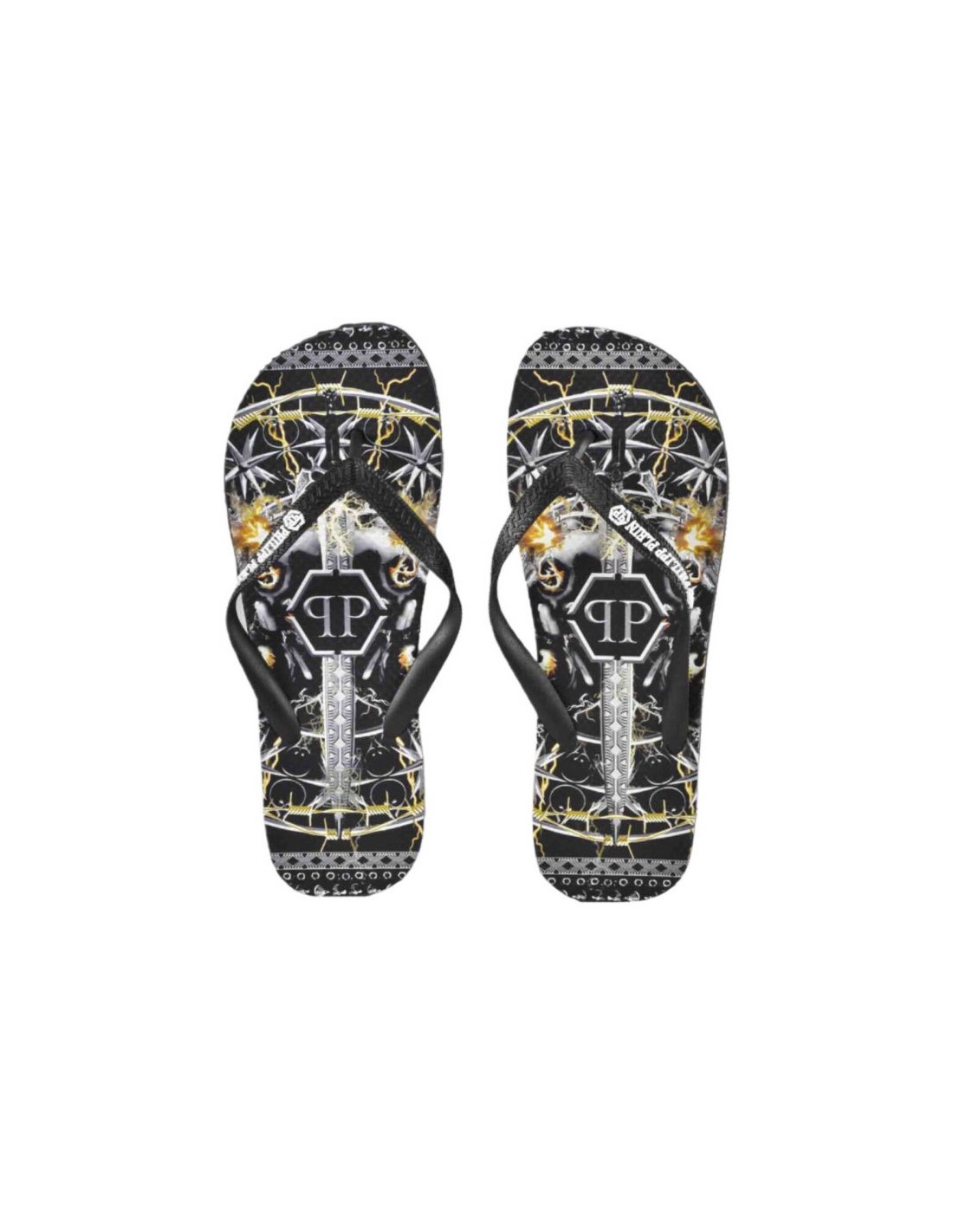Philipp Plein M IMPS901 men's flipflops