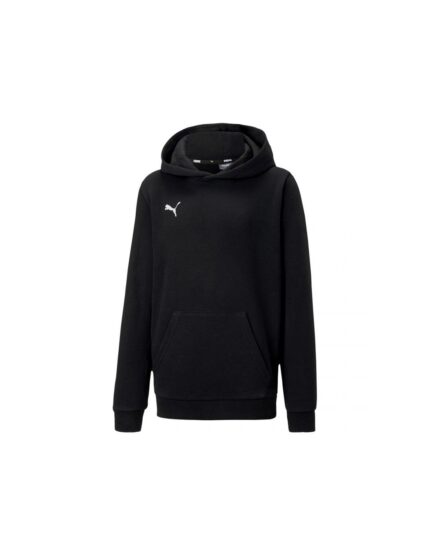 Puma Παιδικό Φούτερ με Κουκούλα και Τσέπες Μαύρο 656711-03