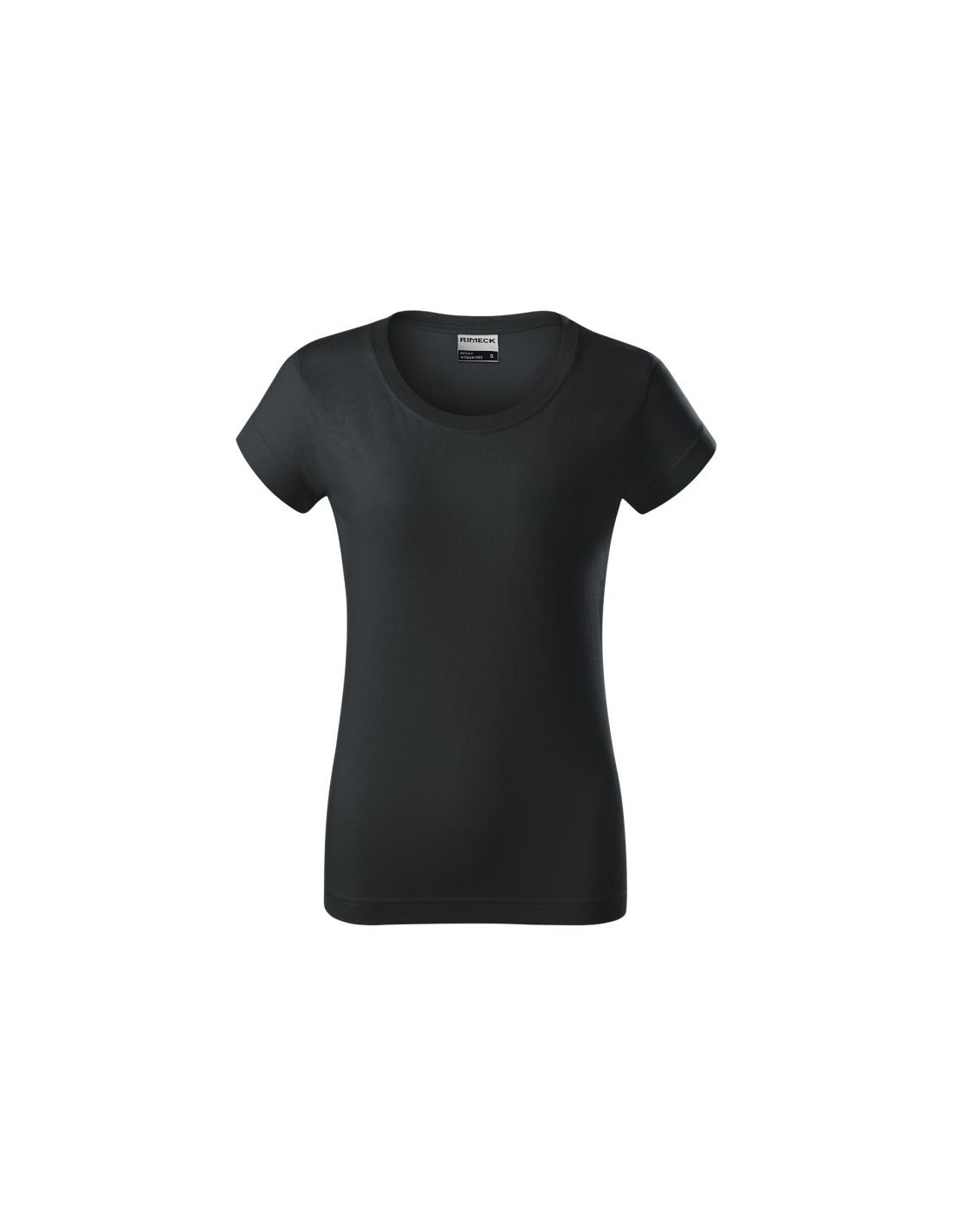 Rimeck Γυναικείο Διαφημιστικό T-shirt Κοντομάνικο σε Γκρι Χρώμα MLI-R0494