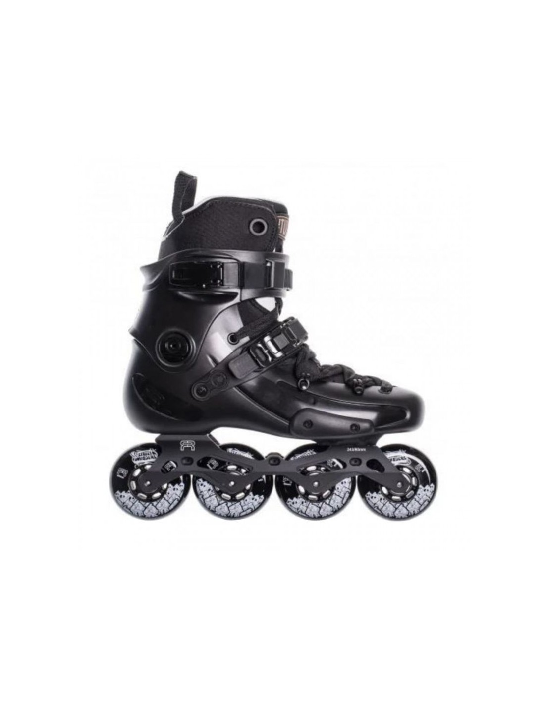 Seba Fr1 80 SKKFR180DI-BK Inline Rollers Μαύρα Ενηλίκων