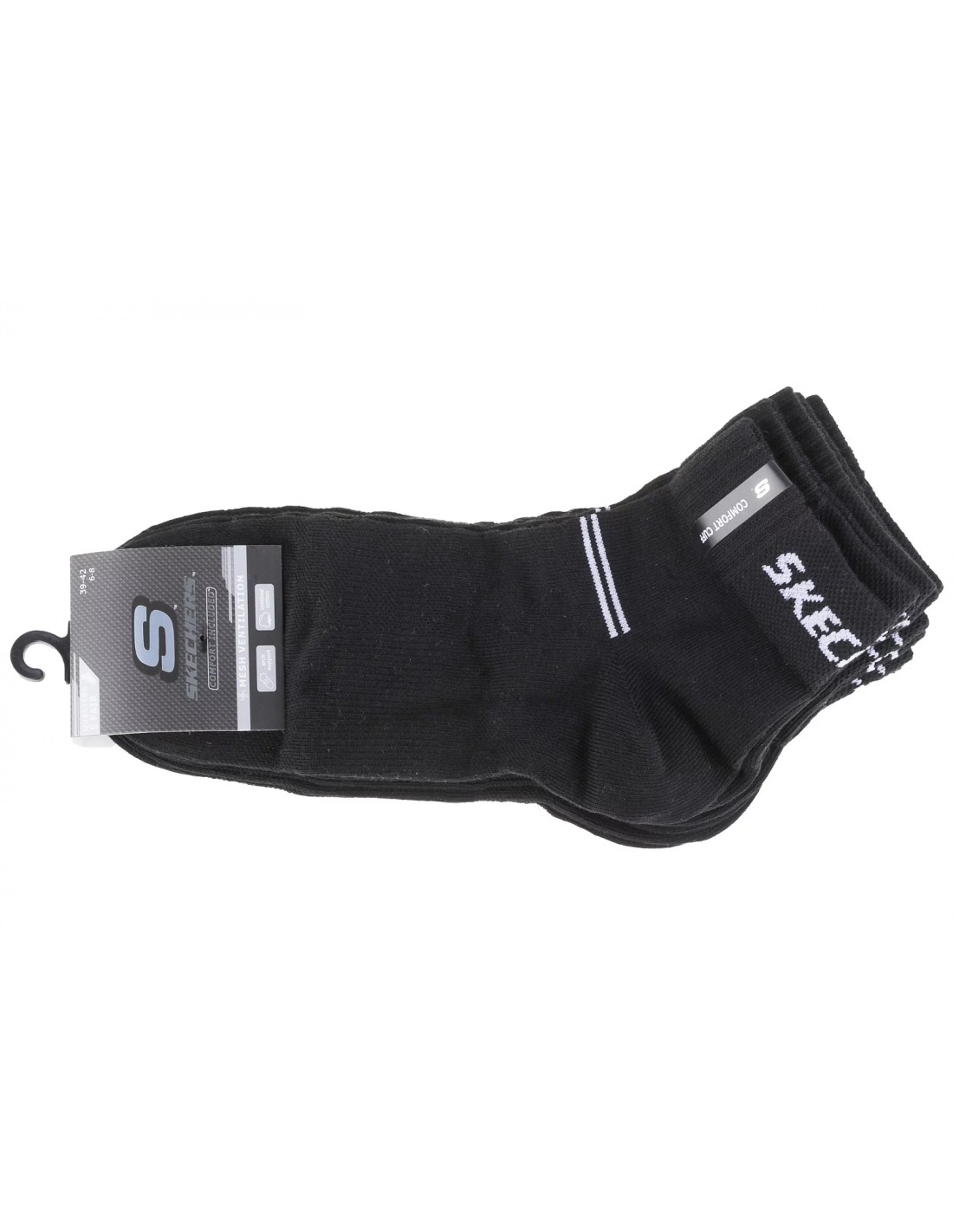 Skechers 5PPK Wm Mesh Ventilation Quarter Socks SK420170069999