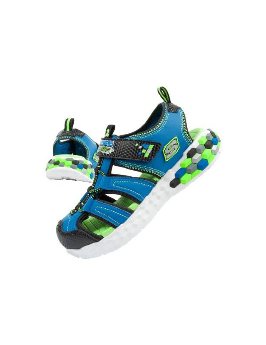 Skechers Jr 402213LBBLM sandals