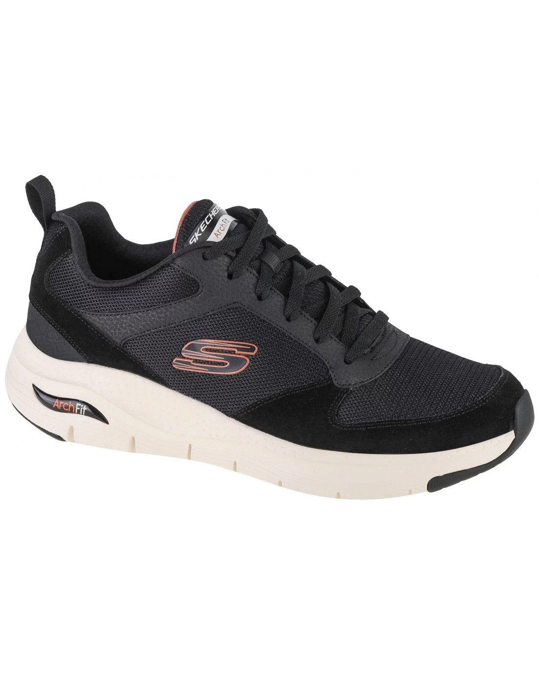 Skechers Servitica Ανδρικά Sneakers Μαύρα 232101/BLK