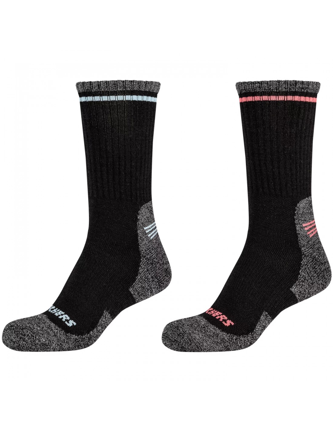 Skechers SK41105-9999 Αθλητικές Κάλτσες Ροζ 2 Ζεύγη