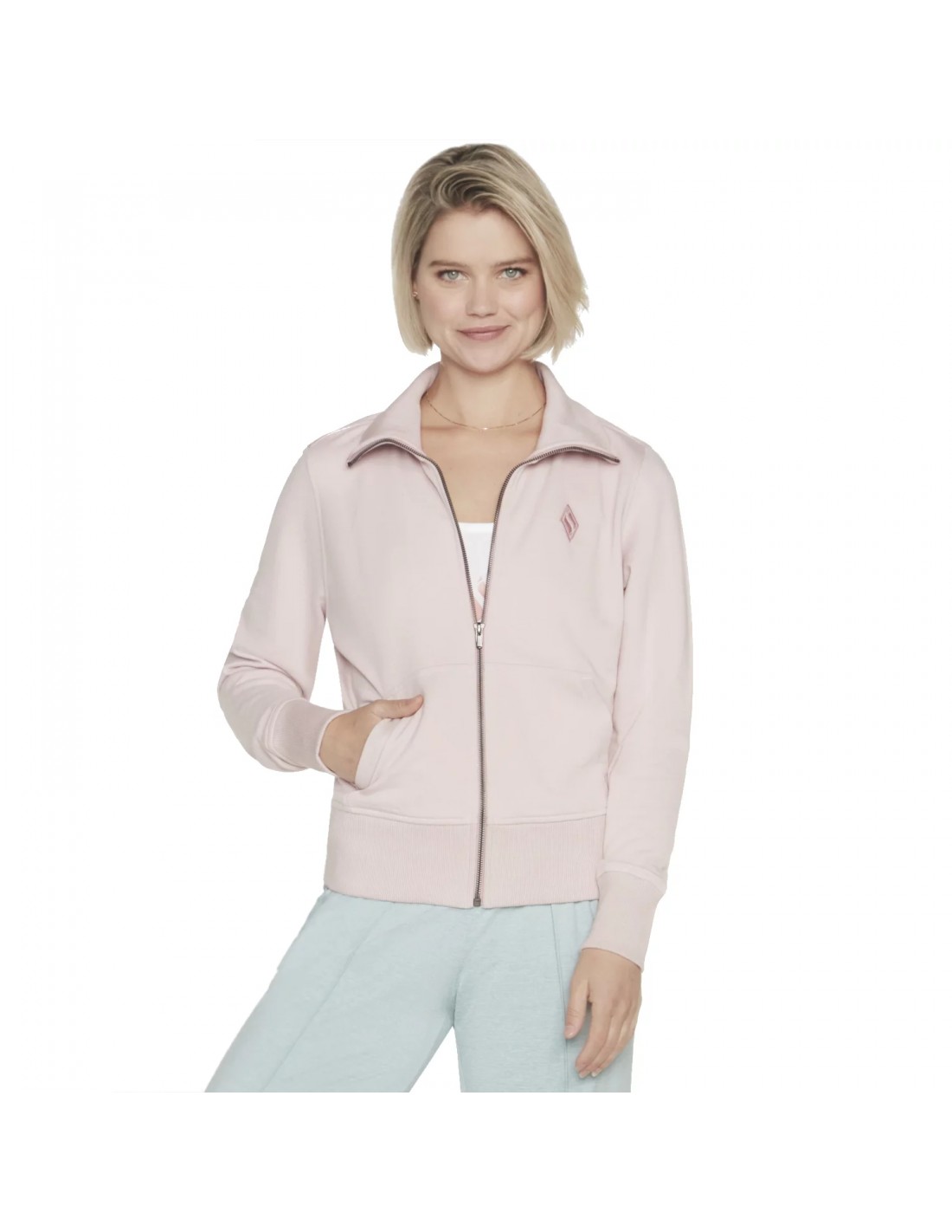 Skechers The Hoodless Hoodie Diamond Jacket W3JA262LPK
