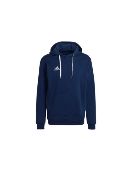 Adidas Entrada 22 Ανδρικό Φούτερ με Κουκούλα και Τσέπες Navy Μπλε H57513