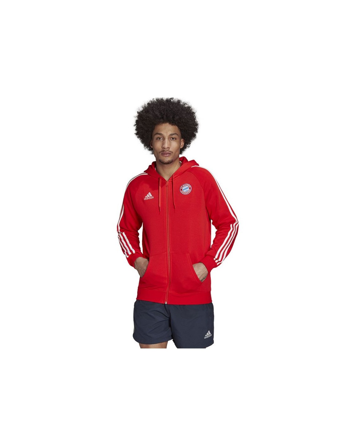 Sweatshirt adidas FC Bayern DNA FZ HD M HF1356