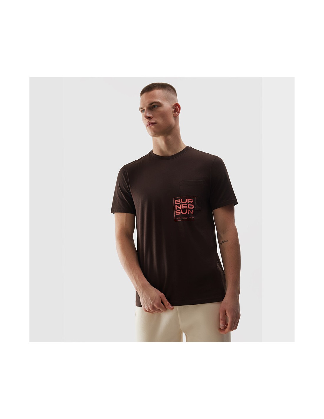 Tshirt 4F 4FWSS24TTSHM1284 80S