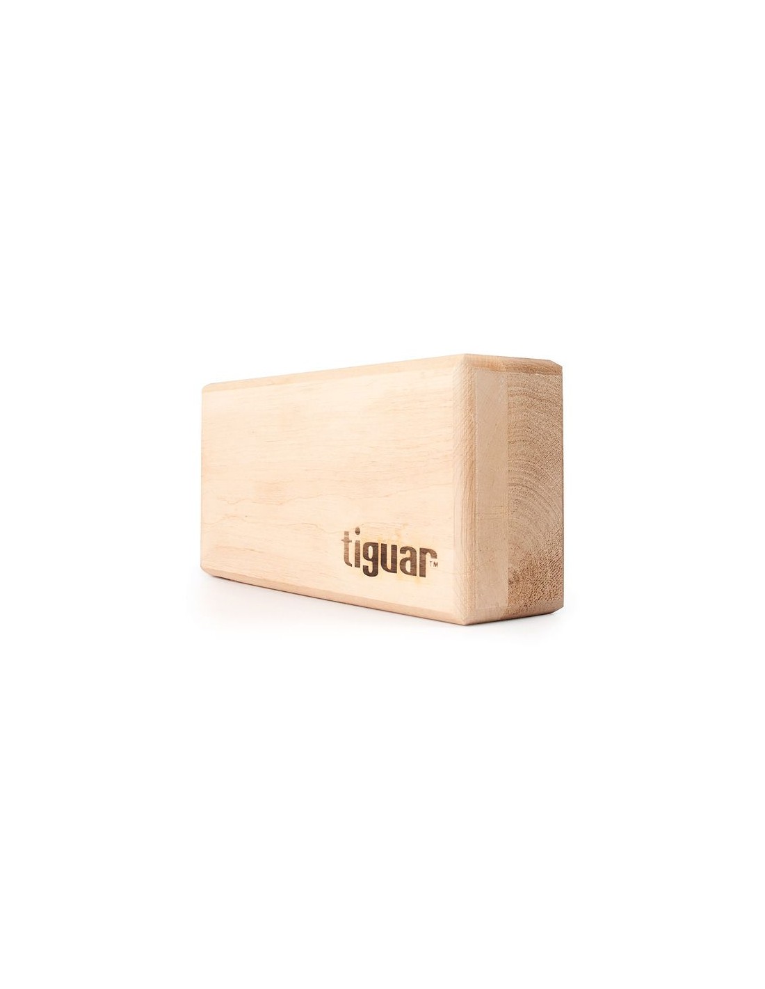 Tiguar TI-J0002 Yoga Τουβλάκι Wooden Καφέ 23.5x7x11.5cm