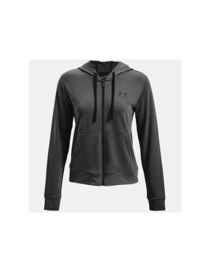 Under Armour Γυναικεία Ζακέτα Φούτερ με Κουκούλα Γκρι 1369853-010