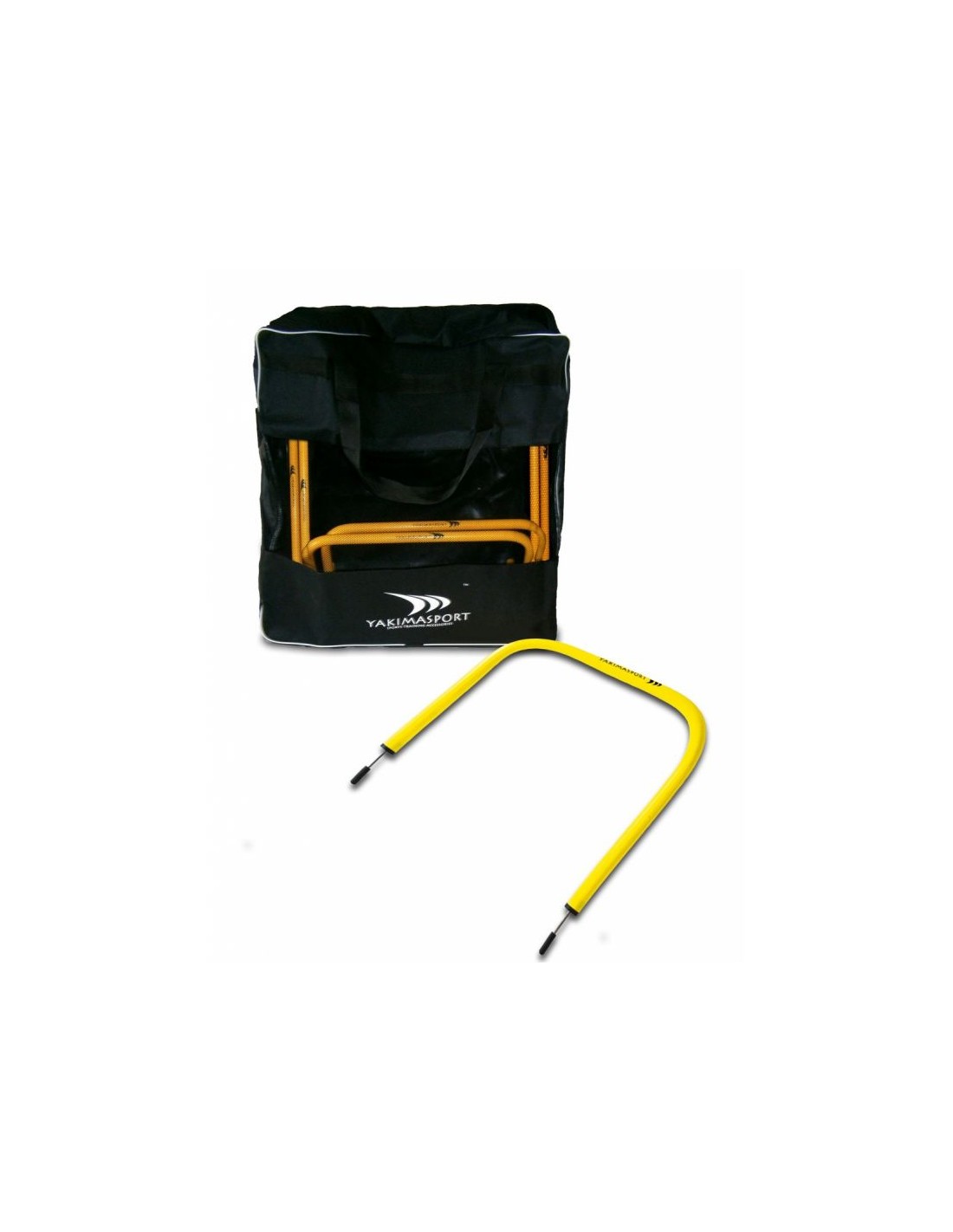 Yakimasport Τσάντα για Στύλους Τόξου σε Μαύρο Χρώμα 100126