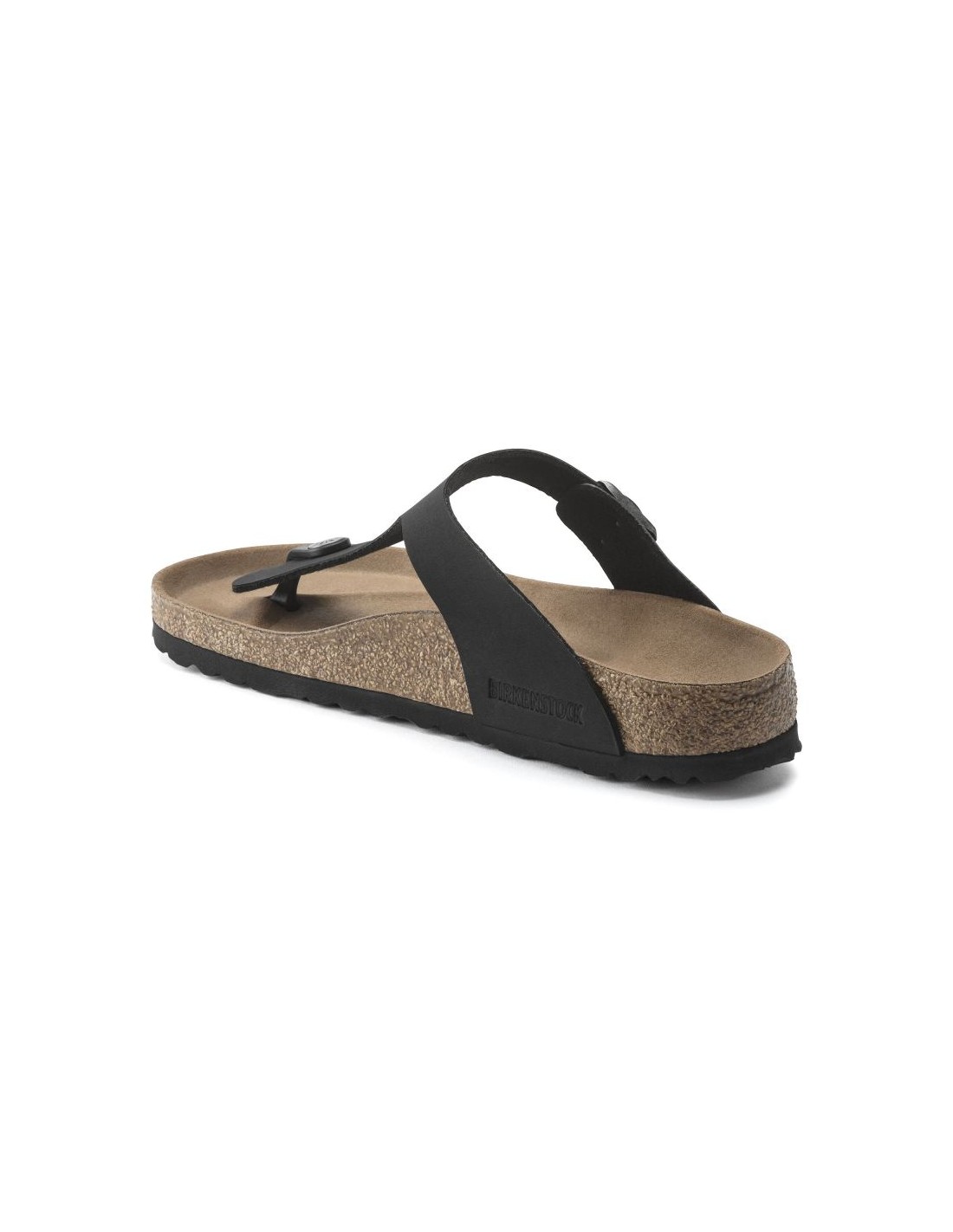 Birkenstock Gizeh BirkoFlor Women's Narrow Black FlipFlops for Narrow Feet Vegan Black 1020487 - Image 3