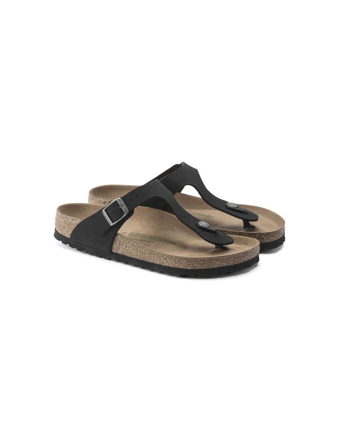Birkenstock Gizeh BirkoFlor Women's Narrow Black FlipFlops for Narrow Feet Vegan Black 1020487 - Image 5