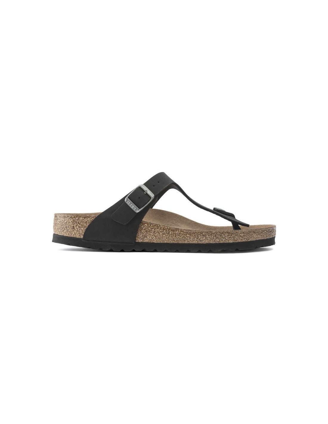 Birkenstock Gizeh BirkoFlor Women's Narrow Black FlipFlops for Narrow Feet Vegan Black 1020487 - Image 6