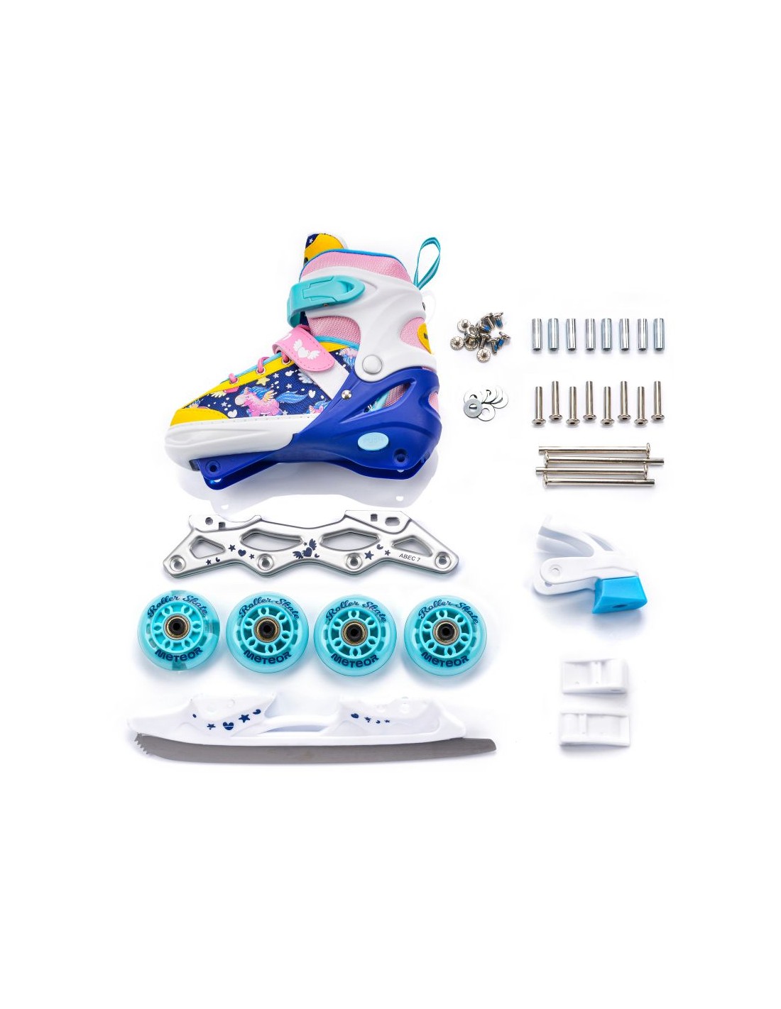 Inline skates Meteor 4in1 Unicorn M 3437 10145 - Image 31