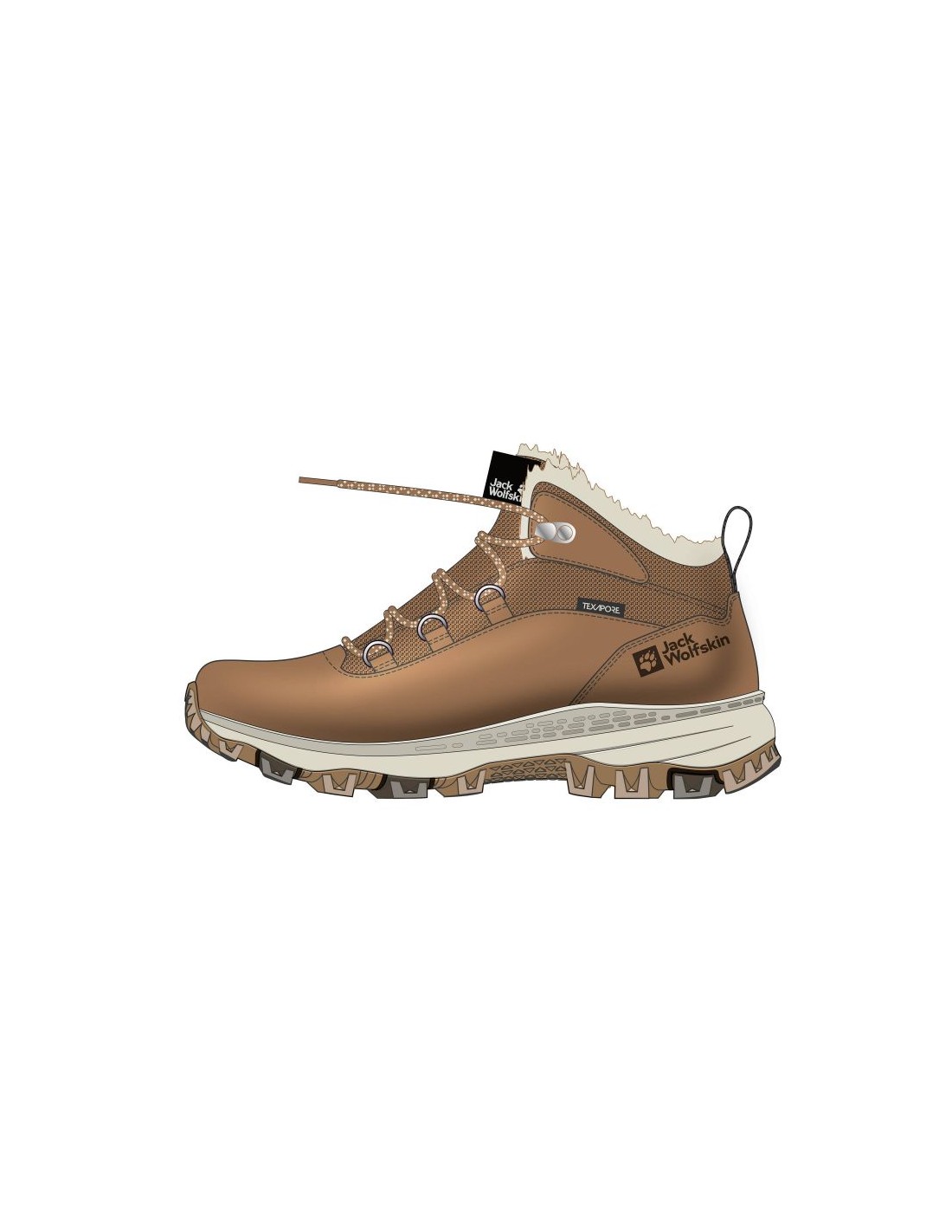 Jack Wolfskin Everquest Texapore Mid W shoes 40535815601 - Image 4