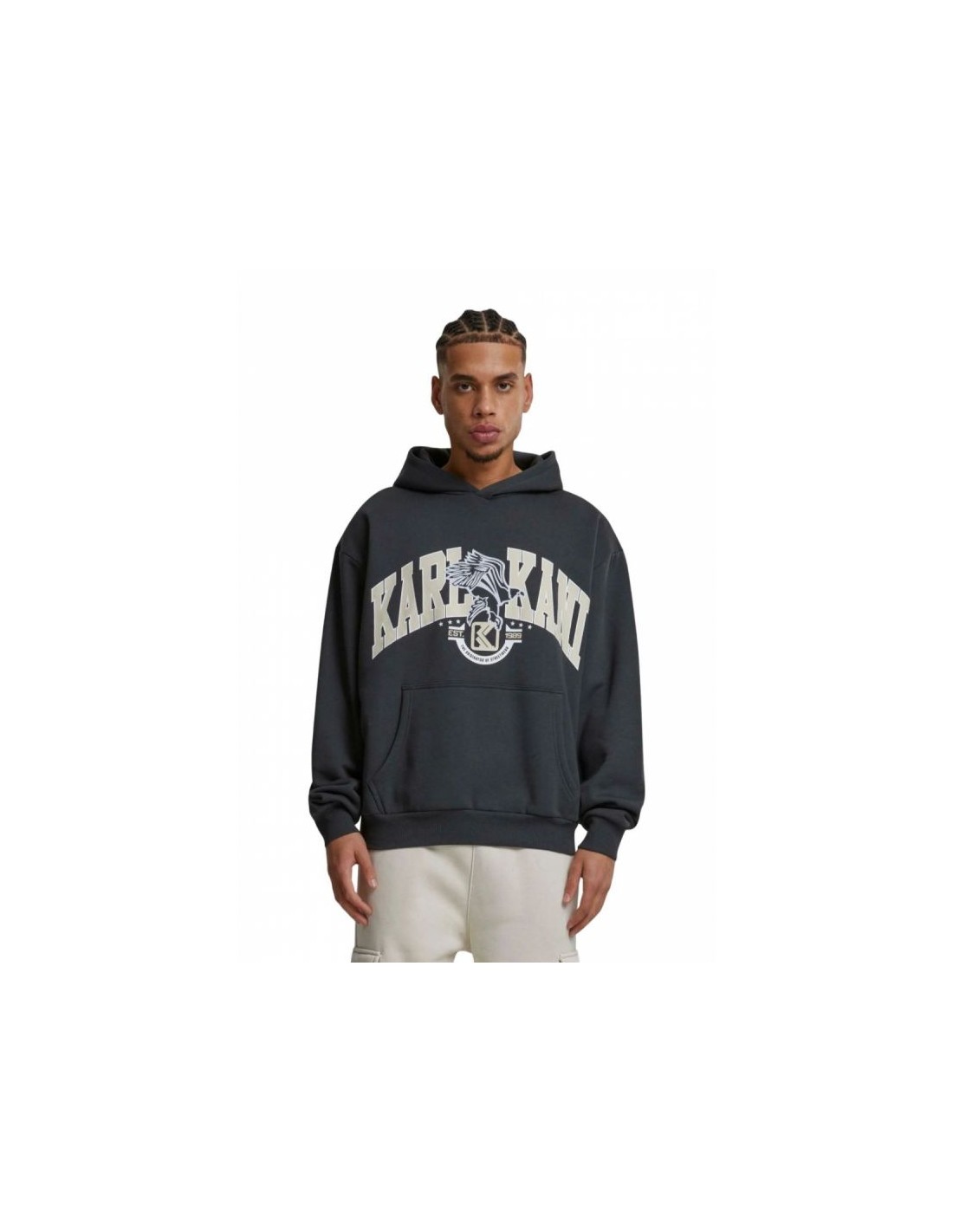 Karl Kani Og Eagle Print Os Hoodie M 60210115 - Image 2