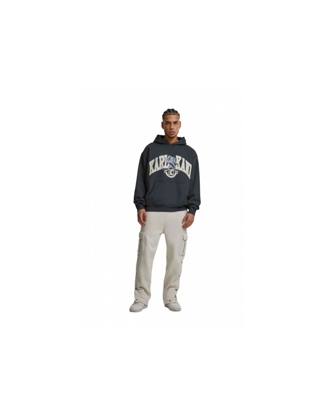 Karl Kani Og Eagle Print Os Hoodie M 60210115 - Image 5