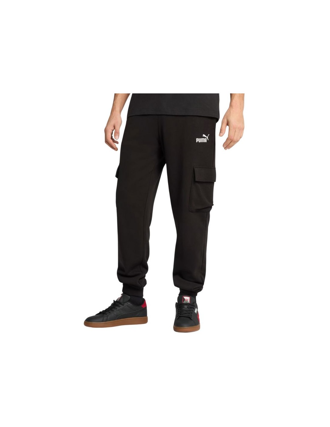 Puma ESS No1 Logo Cargo Pants M 682661 01 - Image 3