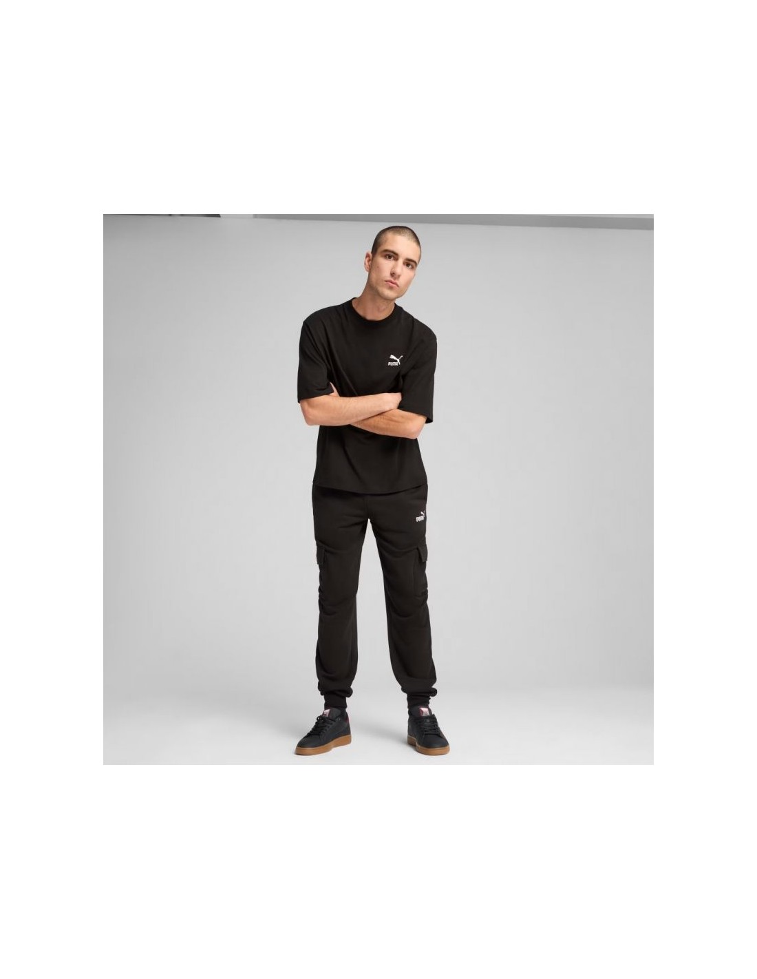 Puma ESS No1 Logo Cargo Pants M 682661 01 - Image 5