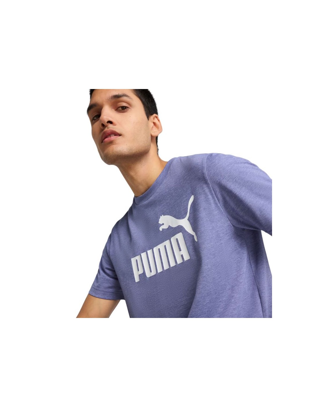 Puma Ess No1 Logo Heathear Tee M 682551 46 - Image 3
