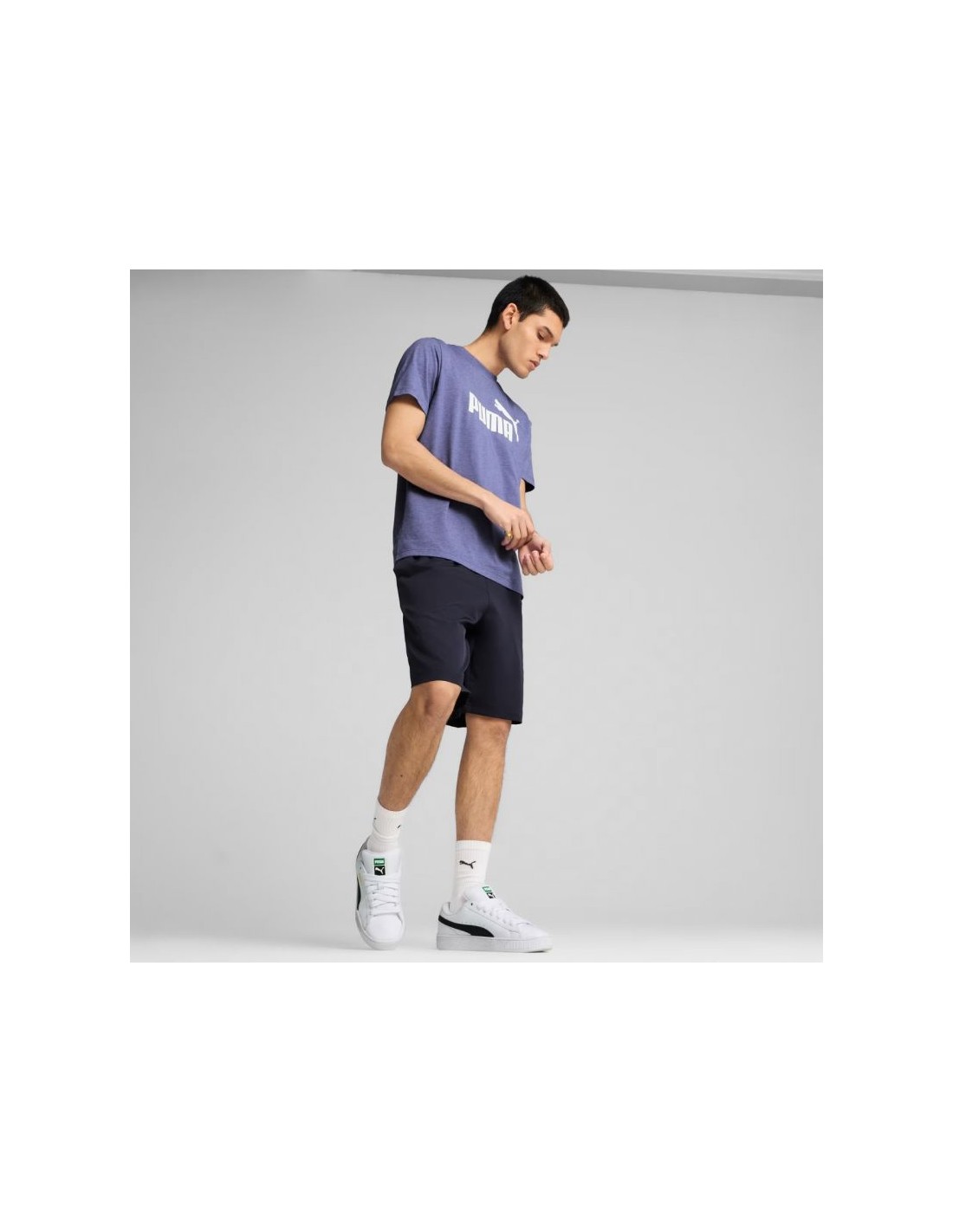 Puma Ess No1 Logo Heathear Tee M 682551 46 - Image 4