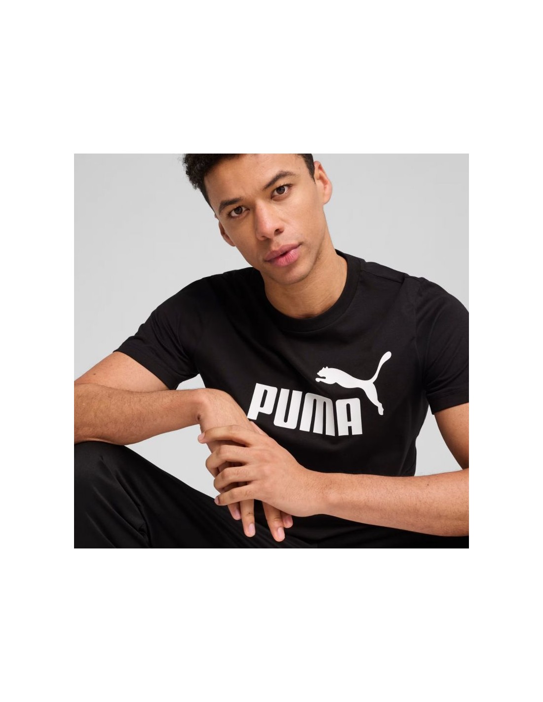 Puma Ess No1 Logo Tee M 682532 01 - Image 4