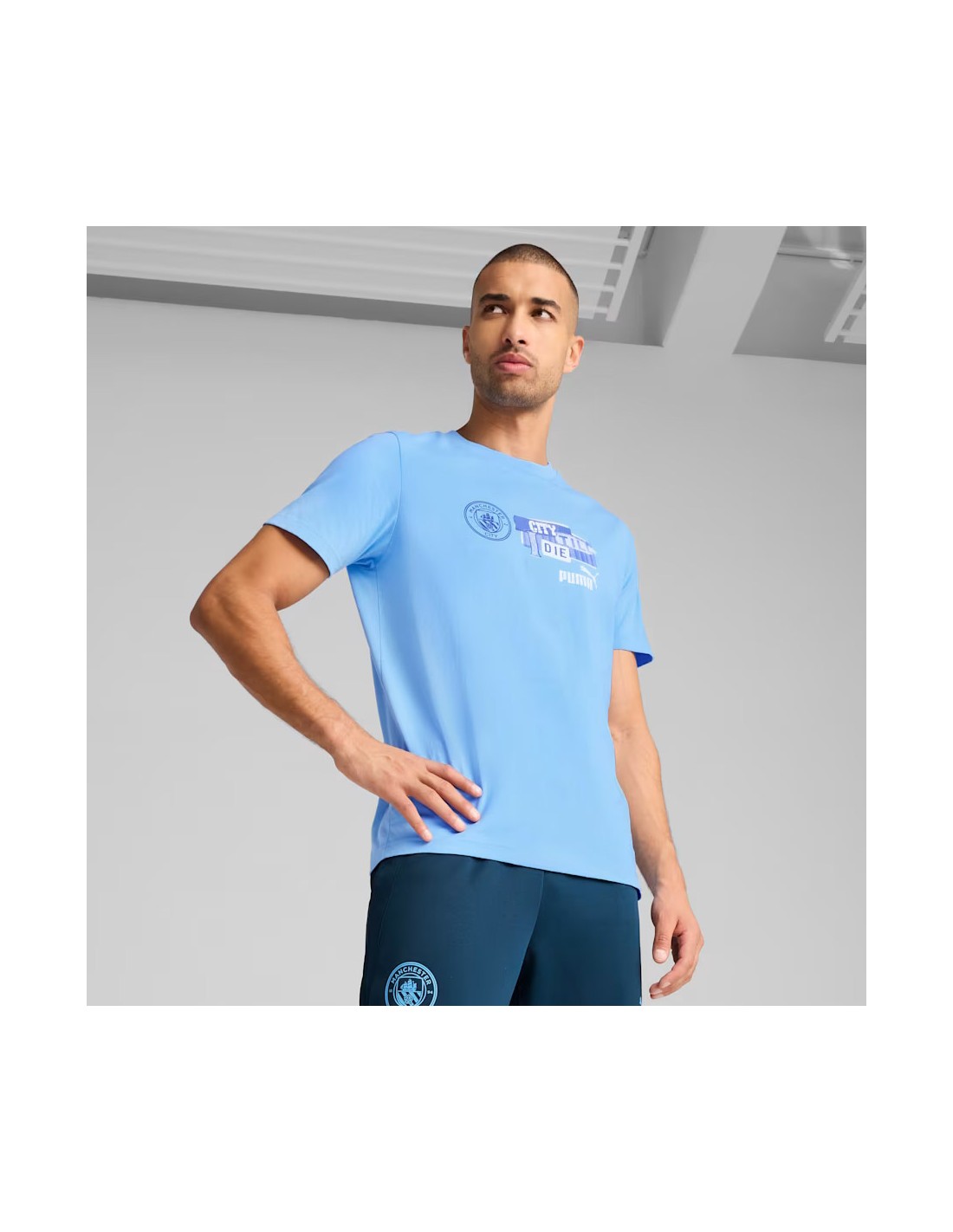 Puma Manchester City ftbNGRY Tee 77911939 - Image 6