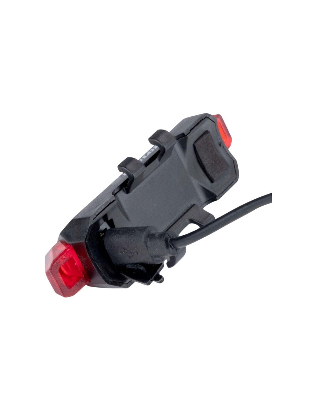 Set of Dunlop Led bicycle lights USB charging rear front 473758 - Image 7