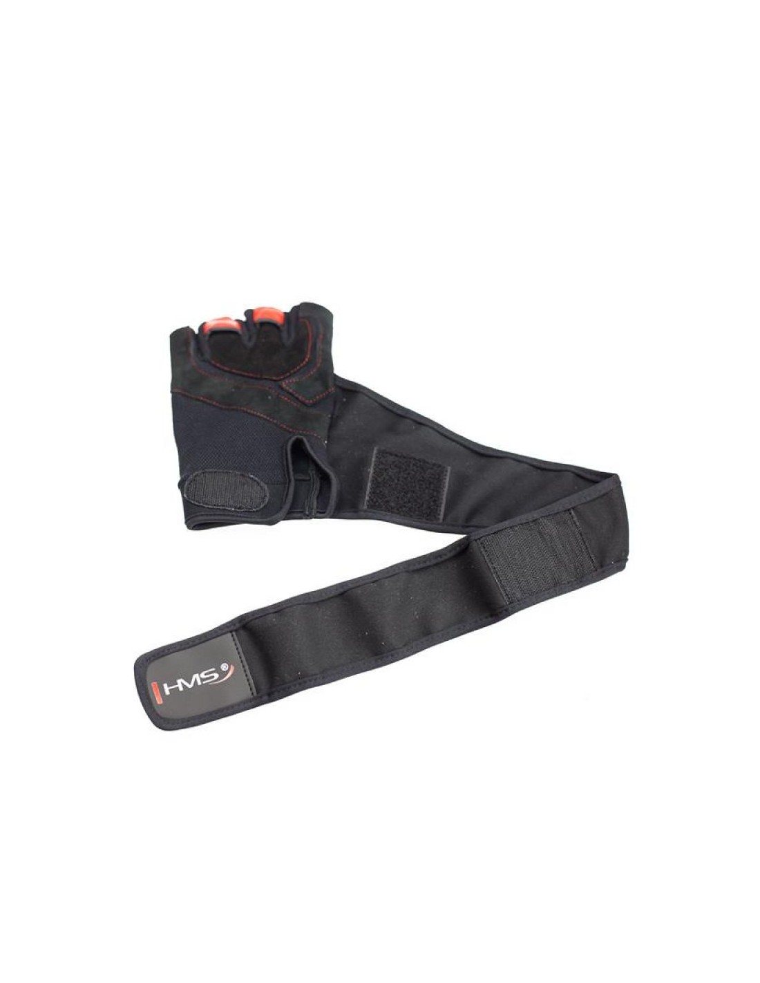 Black Red HMS RST01 rS gym gloves - Image 5