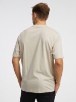 New Era Essential T-shirt Beige - Image 3