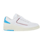 NIKE Air Jordan 2 Low Gym Red and Dark Powder Blue DX4401-164 - Image 3