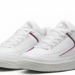 NIKE Air Jordan 2 Low Gym Red and Dark Powder Blue DX4401-164