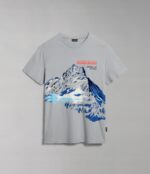 Napapijri Men's T-Shirt Forsteri NA4HM6 Gray S
