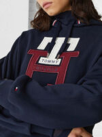Tommy Hilfiger Large Monogram Th Hoodie - Blue - Image 3