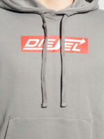 DieselΦούτερ με Κουκούλα Γκρι A06856-0JFAV-9CP - Image 3