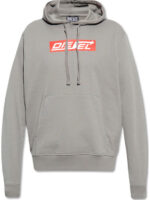 DieselΦούτερ με Κουκούλα Γκρι A06856-0JFAV-9CP - Image 4