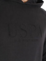 Φούτερ με κουκούλα μαύρο US POLO ASSN 66641 53501 199 - Image 3