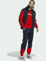 Adidas Ανδρικό παντελόνι φόρμας 3 Stripes H31269-LEGINK/RED - Image 3